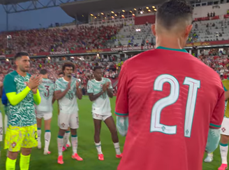 Cristiano Ronaldo com a camisa 21