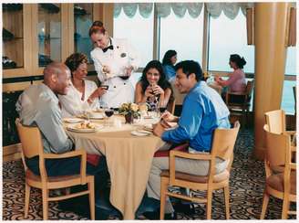 <p>Restaurantes italianos são tradicionais em navios de cruzeiros</p>