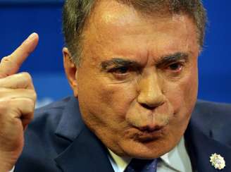 Pré-candidato do Podemos à Presidência, Alvaro Dias, durante entrevista em São Paulo
07/05/2018 REUTERS/Paulo Whitaker