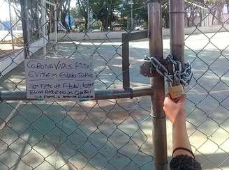 Praça Barão de Japurá, em São Paulo, foi lacrada