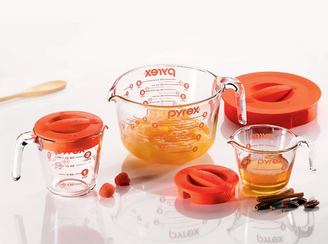 Utensílios da marca Pyrex