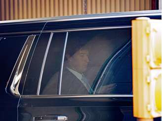 Mark Zuckerberg, CEO do Facebook, sai do tribunal no dia 14 de abril de 2025, em Washington, Estados Unidos.