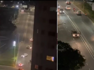 A troca de tiros aconteceu na noite de Dia dos Pais