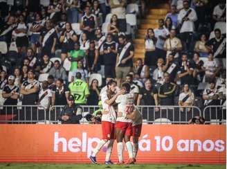 Jogadores do Red Bull Bragantino. 