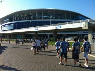 <p>Arena Grêmio já é a casa oficial do time tricolor</p>