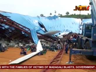 Desmoronamento de uma igreja evangélica deixou mais de 100 mortos na Nigéria