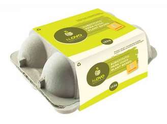 Uma caixa com 132 gramas do 'ovo' vegano equivale a 12 ovos de galinha.