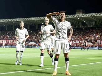 Mantuan fez o único gol da partida (Foto: Rodrigo Coca/Agência Corinthians)