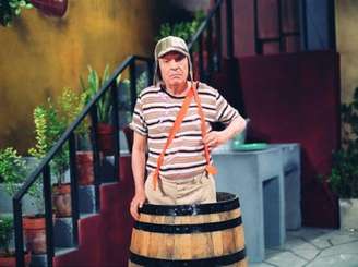 Cena do seriado 'Chaves', com Roberto Bolaños 