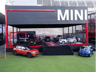 Estande da Mini no Festival Interlagos