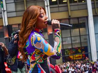 Cantora Ludmilla marcou presença na 29ª edição da Parada LGBTQIA+