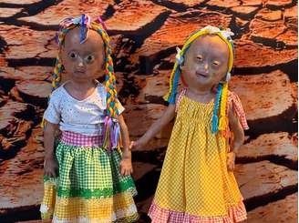 Elis e Eloá comemoram quatro anos de vida