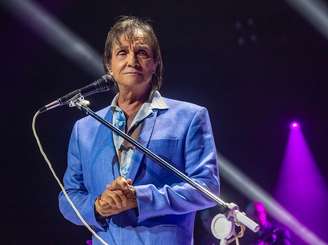 Roberto Carlos em show em São Paulo em 2022. Cantor teve apresentação cancelada no Rio de Janeiro faltando menos de duas horas para o início.