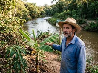 Produtor Plantou Pe De Manga E Banana Na Beira Do Rio Da Propria Terra E Levou Multa