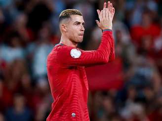 Cristiano Ronaldo em jogo pela seleção portuguesa