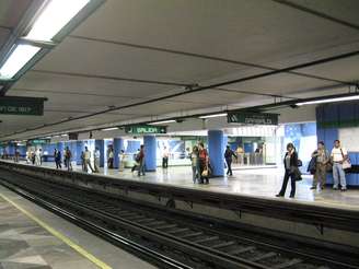 O metrô mexicano é o sétimo maior do mundo, com 201 km de trilhos