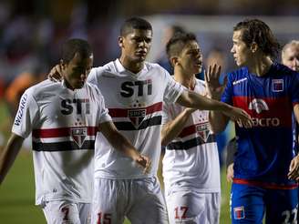 <p>Confusão na final da Copa Sul-Americana gerou punição ao São Paulo</p>