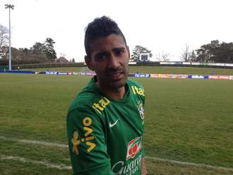 Marcos de Azevedo treinou com a Seleção Brasileira nesta terça