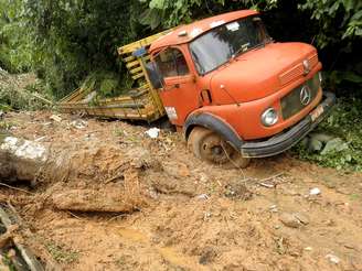 <p>Chuvas provocram estragos na região serrana do Rio de Janeiro</p>