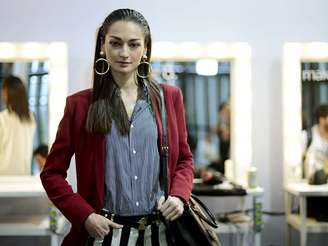 <p>Bruna é garota-propaganda da MAC</p>