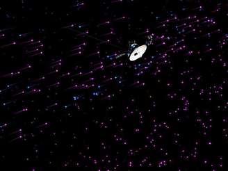 <p>Ilustração mostra a sonda Voyager 1, da Nasa</p>