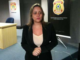 Delegada da Polícia Federal responsável pela operação contra pedofilia no RS, Diana Calazans Mann