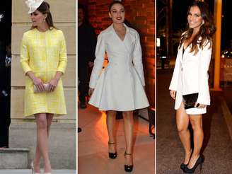 <p>O uso do casaco é alternativa quando se quer apostar no vestido, mas os termômetros não ajudam</p>