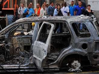 <p>Protesto da última segunda-feira no Rio de Janeiro terminou com violência e cenas de vandalismo</p>