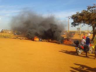 Manifestação pela regularização fundiária de um bairro da cidade de Cristalina, em Goiás, terminou com a morte duas mulheres