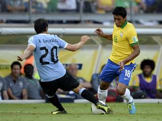 <p>Brasil x Uruguai foi visto por mais de 53 milhões de pessoas, segundo Fifa</p>