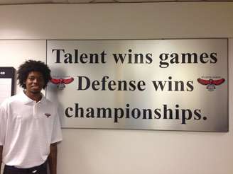 Lucas Bebê disse que mal dormiu antes de visitar a estrutura da sua nova equipe