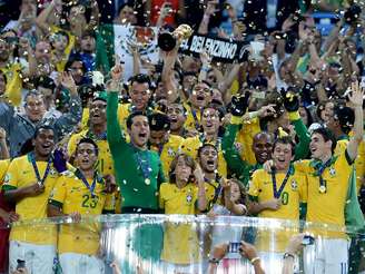 <p>Brasil venceu final por 3 a 0 no Maracanã</p>