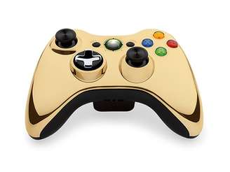 Controle dourado do Xbox 360 chegará em agosto na loja da Microsoft e GameStop, nos Estados Unidos, e em loja selecionadas do mundo