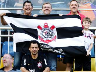 <p>Corinthians garantiu lotação máxima no Pacaembu</p>