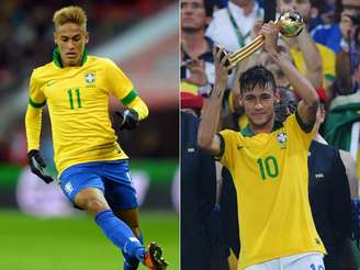 <p>Neymar já entrou em campo com cortes e cores variados nos cabelos</p>