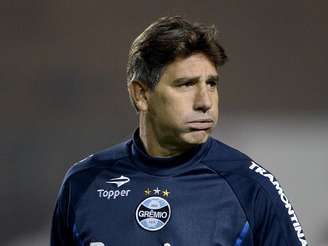 <p>Renato Gaúcho tenta a vitória no primeiro Gre-Nal desde que retornou ao comando técnico do time do Grêmio</p>