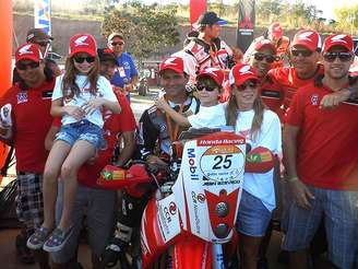 <p>Piloto da Honda completou Sertões 2013 como quarto colocado entre as motos</p>