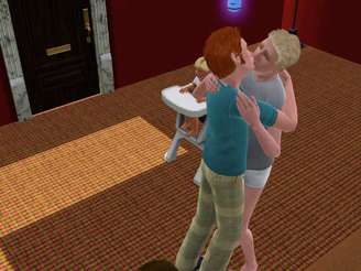 Em 'The Sims' é possível ter relacionamentos com parceiros do mesmo sexo e até adotar crianças
