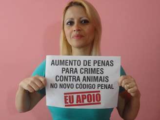 <p>Grupo pede o endurecimento da lei que pune maus-tratos aos animais</p>