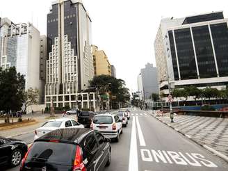 <p>Ao todo, são 13,9 quilômetros novos de faixas exclusivas para ônibus na cidade</p>