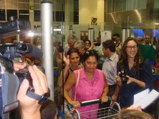 Vinte e quatro médicos desembarcaram no no Aeroporto da Pampulha, em Belo Horizonte