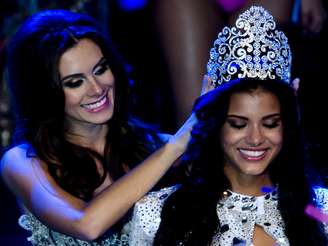 Representante do Mato Grosso, Jakelyne Oliveira, 20 anos, foi eleita Miss Brasil 2013 na noite desse sábado (28), no Minas Centro, em Belo Horizonte (MG)