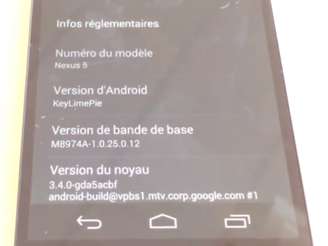 Vídeo vazado no YouTube indica Nexus 5 mas ainda usa codinome do Android 4.4 antes de ser anunciado KitKat