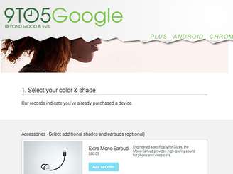 Itens incluem fone de ouvido com um lado só, limpador a US$ 75 e carregador extra