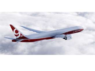 <p>Boeing 777X é uma das aeronaves mais pedidas pela companhias aéreas de todo o mundo</p>