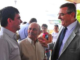 <p>Andrés Sanchez e Mário Gobbi; ex-presidente negou interferência na atual diretoria</p>