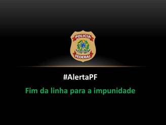 A PF divulgou um banner de lançamento da nova campanha