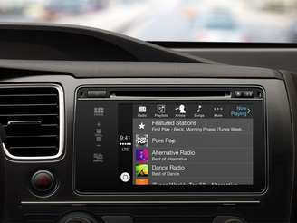 <p>Sistema CarPlay da Apple</p>