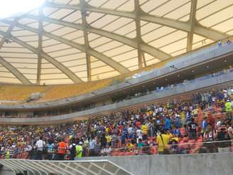 <p>Sede de Manaus para a Copa do Mundo, Arena Amazônia foi inaugurada com um empate por 2 a 2 entre Nacional-AM e Remo pela Copa Verde</p>
