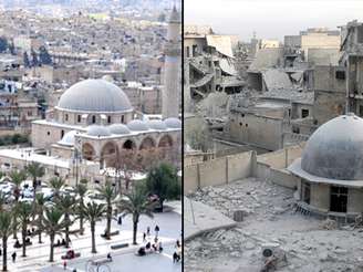 Guerra na Síria: veja o antes e o depois do conflito